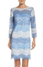 Women's Eliza J Lace A-line Dress - Blue