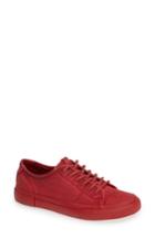 Women's Frye Gia Low Lace-up Sneaker .5 M - Red