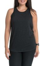 Women's Bun Maternity Active Racer Maternity/nursing Tank - Black