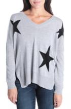 Women's Kut From The Kloth Polly Star Sweater - Grey