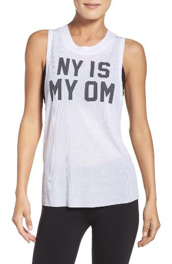 Women's Alo Heat Wave Tank - White