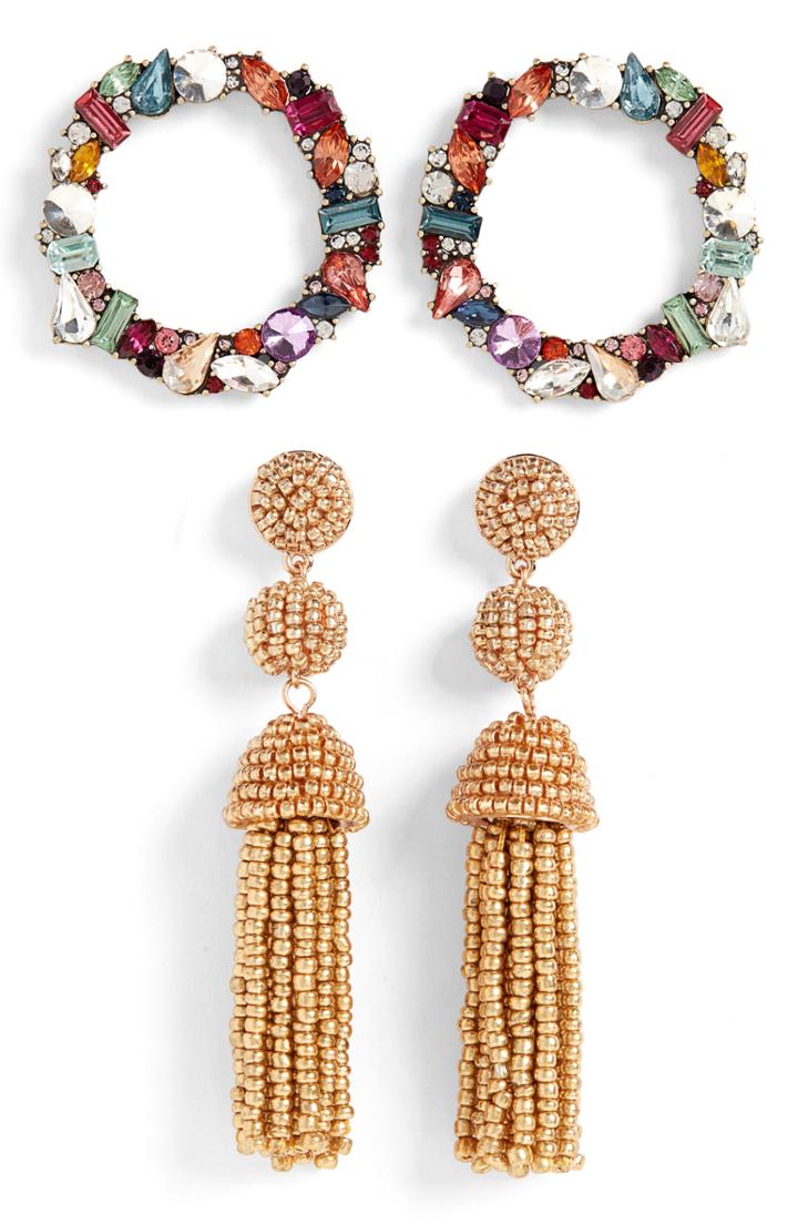 Women's Baublebar 2-pack Tassel & Hoop Earrings