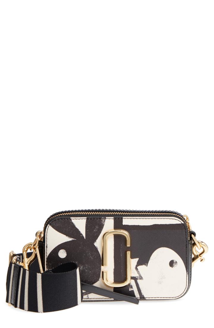 Marc Jacobs Snapshot Playboy Leather Crossbody Bag -