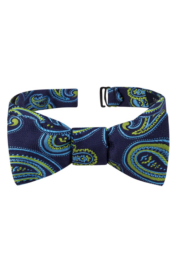 Men's Ted Baker London Twin Pine Silk Bow Tie