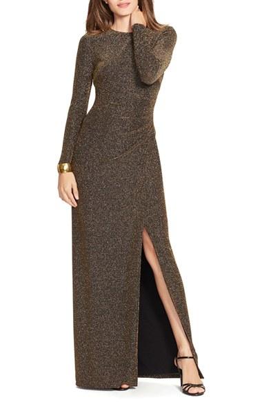 Women's Lauren Ralph Lauren Metallic Gown