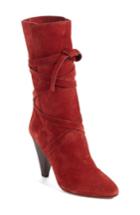 Women's Veronica Beard Hall Crisscross Tie Boot Us / 35eu - Metallic