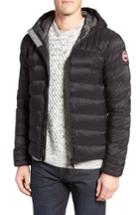 Men's Canada Goose Brookvale Hooded Down Jacket - Black