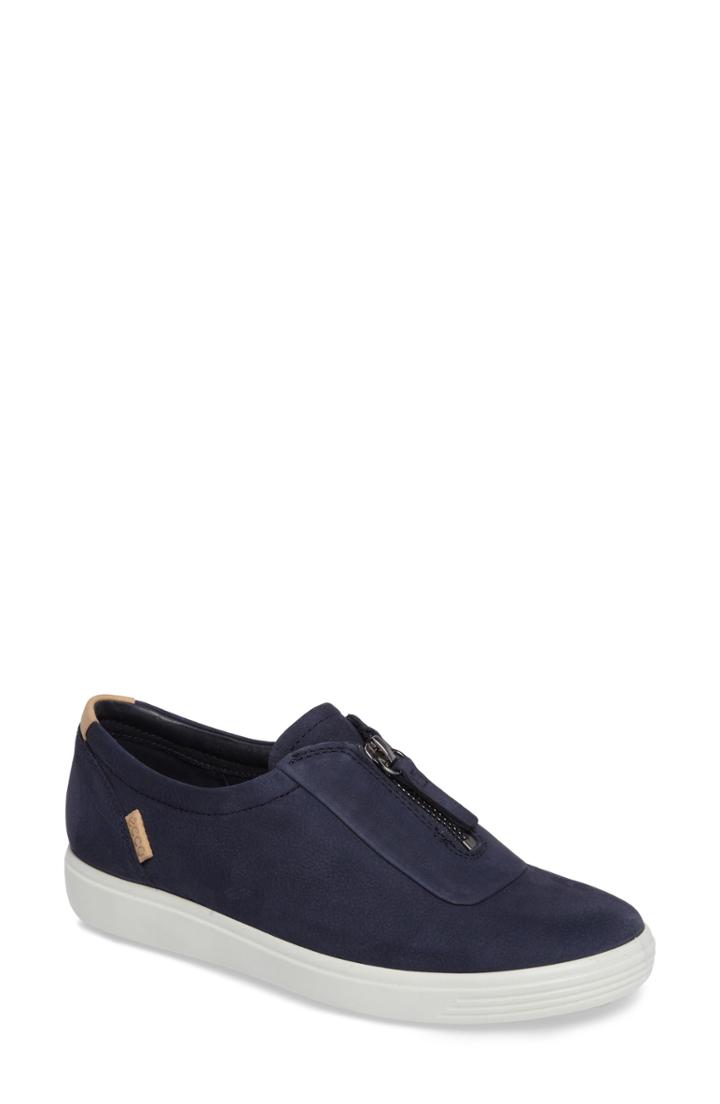 Women's Ecco Soft 7 Slip-on Sneaker -10.5us / 41eu - Blue