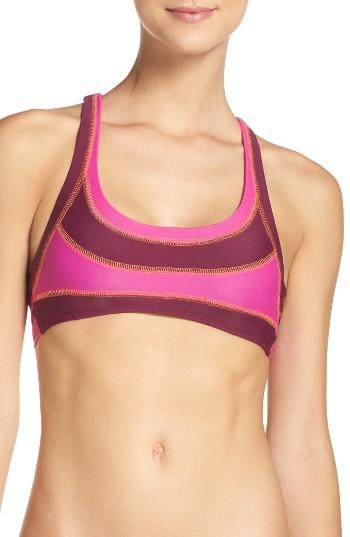 Women's Bca Move Along Bikini Top - Purple