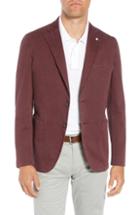 Men's L.b.m 1911 Classic Fit Stretch Cotton Blazer Us / 54 Eu R - Red
