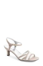 Women's David Tate 'violet - Night Out' Sandal .5 M - Metallic