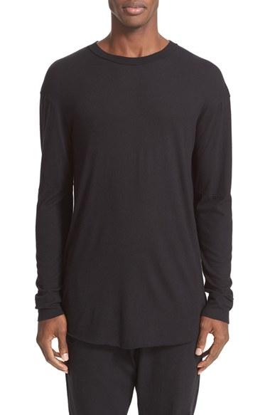 Men's Drifter 'meyer' Long Sleeve T-shirt - Black