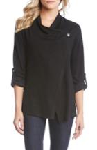Women's Karen Kane Waterfall Jacket - Black