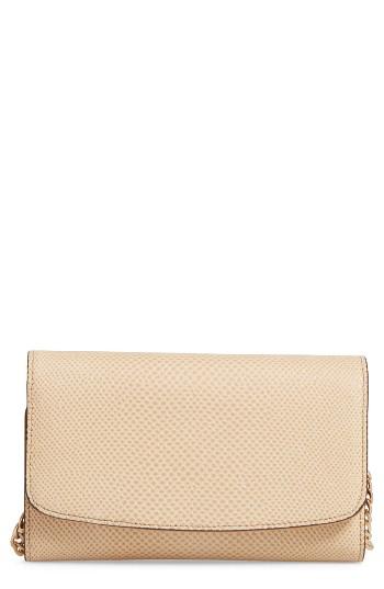 Women's Halogen Wallet On A Chain - Brown