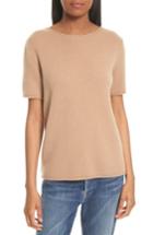 Women's Theory Tolleree Cashmere Sweater, Size - Brown