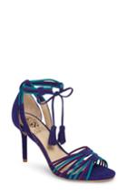 Women's Vince Camuto Stellima Tassel Sandal .5 M - Blue