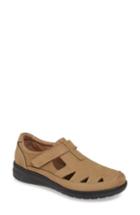 Women's David Tate Catania Walking Sandal M - Beige