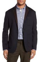 Men's Billy Reid Archie Double-face Wool Sport Coat R - Blue
