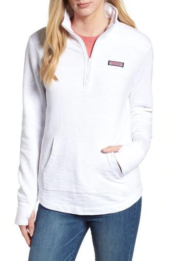 Women's Vineyard Vines Garment Dyed Shep Shirt - White