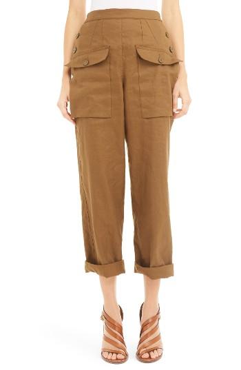 Women's Chloe Linen & Cotton Twill Pants