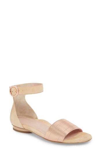 Women's Taryn Rose Collection Donati Ankle Strap Sandal M - Black