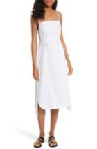 Women's Elizabeth And James Oak Tie Waist Dress - White