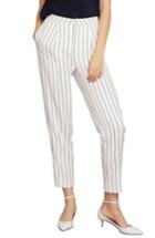 Women's Habitual Abigail Pinstripe Ankle Trousers - Black