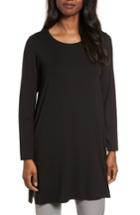 Women's Eileen Fisher Jersey Tunic - Black