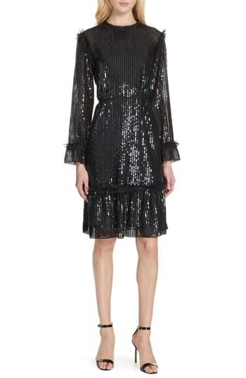 Women's Needle & Thread Gloss Sequin A-line Dress