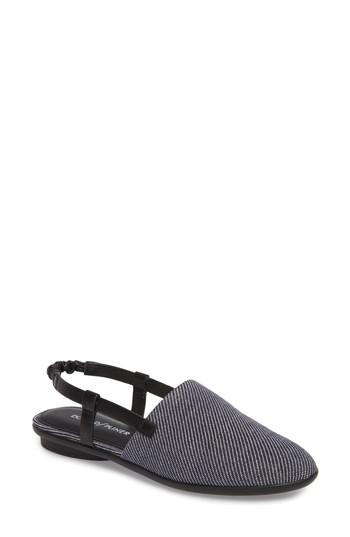 Women's Donald J Pliner Maci Slingback Flat M - Blue