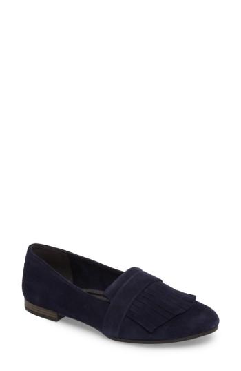 Women's Tamaris Alena Fringe Loafer Eu - Blue