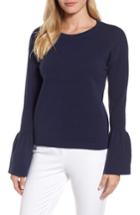 Women's Halogen Bell Sleeve Sweater - Blue