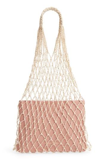 Loeffler Randall Adrienne Net Tote - Pink