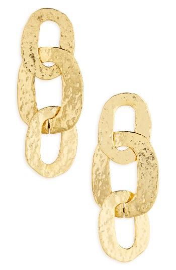 Women's Oscar De La Renta Link Drop Earrings