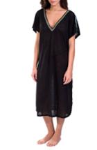 Women's Pitusa Cover-up Midi Dress, Size - Black