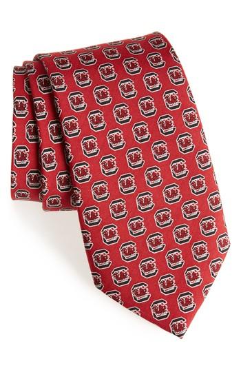 Men's Vineyard Vines University Of South Carolina Silk Tie, Size - Red