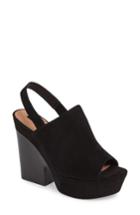 Women's Topshop Leonie Platform Sandal .5us / 36eu - Black