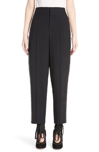 Women's Chloe Pompom Side Stripe Pants