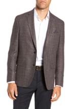 Men's Ted Baker London Konan 2b Trim Fit Textured Sport Coat R - Red