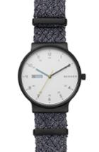 Men's Skagen Ancher Braided Nato Strap Watch, 40mm