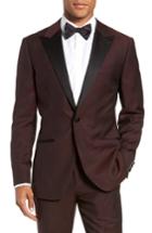 Men's Bonobos Capstone Slim Fit Italian Wool Dinner Jacket R - Red