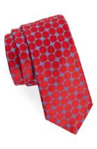 Men's Ted Baker London Spots Ii Silk Tie, Size - Red