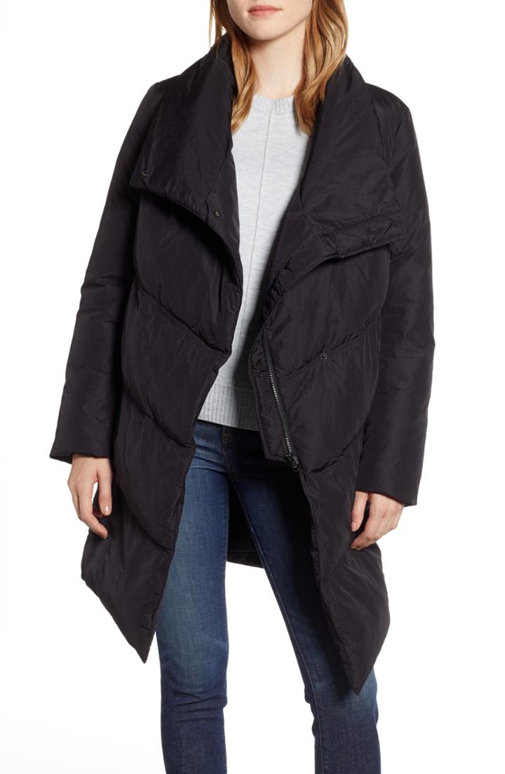 Women's Simone Rocha Mixed Media Tartan & Faux Fur Coat Us / 10 Uk - Black