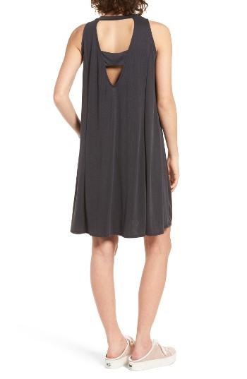 Women's Bp. Open Back Swing Dress, Size - Black
