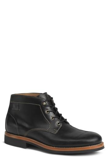 Men's Trask 'irving Mid' Plain Toe Boot M - Black