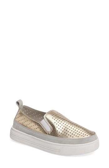 Women's Bernie Mev. Tw34 Slip-on Sneaker Us / 40eu - Metallic