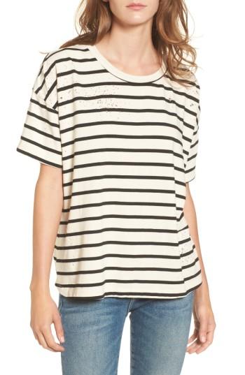 Women's Current/elliott The Roadie Tee - Ivory