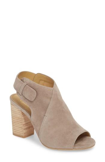 Women's Splendid Nikolai Stack Heel Sandal M - Beige