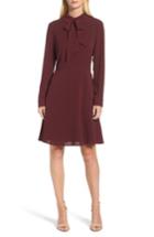 Women's Maggy London Crepe Bow Fit & Flare Dress
