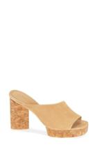 Women's Mercedes Castillo Chiara Platform Mule M - Beige